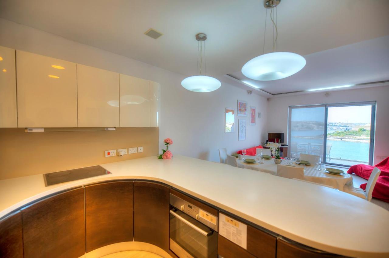 Bright And Spacious 3 Bedroom Apartment With Breathtaking Views - Goslm-5 Sliema Dış mekan fotoğraf